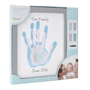 Pearhead Family Handprints Frame Grey 60107