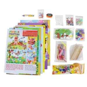 Happy Kidz Picture Crafting A Mix-Medium Crafting Kit