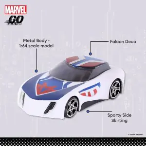Hasbro Marvel Go Falcon Rapid Racer Toy Car