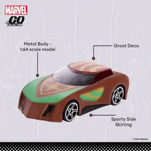 Hasbro Marvel Go Groot Rapid Racer Toy Car