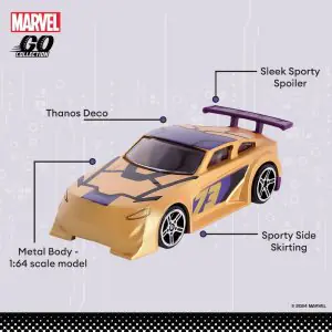 Hasbro Marvel Go Thanos Rapid Racer Toy Car