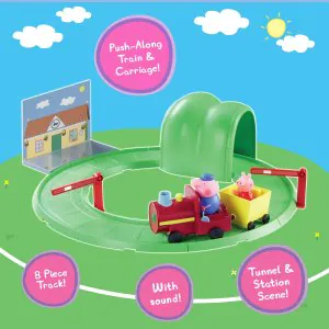 Hasbro Peppa Pig Grandpa Pig's Train & Track Set