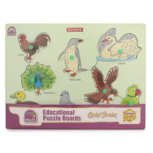 Hilife Educational Puzzle Board Birds
