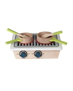 Hilife Wooden Mini Gas Stove Kitchen Set