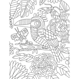 Hinkler Kaleidoscope Colouring Totally Tropical Marker Kit