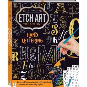 Hinkler Kaleidoscope Etch Art Creations Hand Lettering