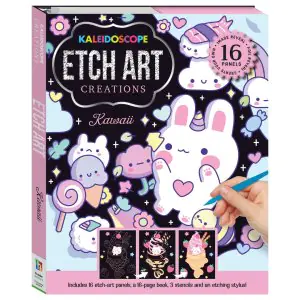 Hinkler Kaleidoscope Etch Art Creations Kawaii