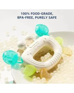 Hopop Easy Grip Silicone Teether 3007K