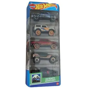 Hot Wheels Remote Adventures 5pcs Gift Pack HLY74