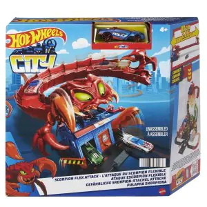 Hot Wheels City Scorpion Flex Attack HDR32