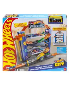 Hot Wheels City Stunt Garage Play Set