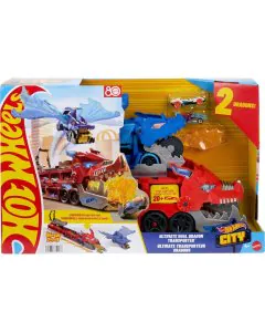 Hot Wheels City Toy Car Track Set