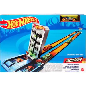Hot Wheels Dragstrip Champion Playset GBF82