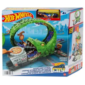 Hot Wheels Gator Loop Attack Playset HKX39