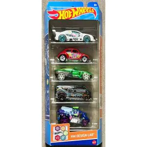 Hot Wheels Design Lab 5pcs Gift Pack HLY72