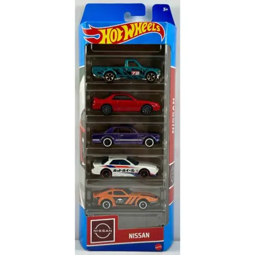 Hot Wheels Nissan 5pcs Gift Pack HLY73 - Best Gifts for Kids