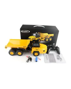 Huina Remote Control Dump Truck 1:16 | 2.4GHz | Realistic Real Light | 11 Functions