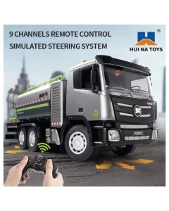 Huina Remote Controlled Fog Cannon Truck 1:18 | 2.4GHz | Simulate Real Actions | Spray Function