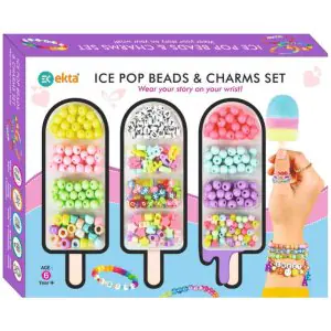 Ekta Ice Pop Beads & Charms Set