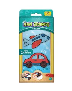 Imagi Make DIY Clay Stickers Transport