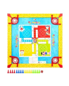 Itoys Doraemon Carrom & Ludo