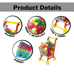IToys Big Shopping Cart Mickey Mouse