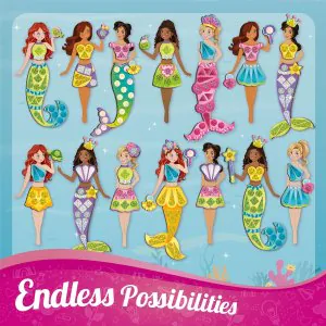Imagi Make DIY Magnetic Dress-Up Mermaid