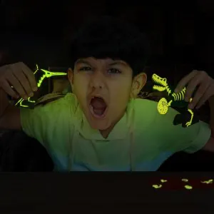 Imagi Make Mapology Glow in The Dark Dinosaur Figure Set & Egg Green