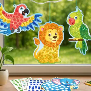 Imagi Make Mirror Mosaic Animals & Birds