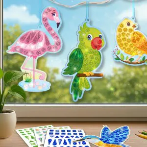 Imagi Make Mirror Mosaic Birds
