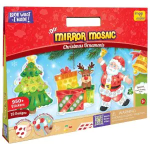 Imagi Make Mirror Mosaic Christmas Ornaments