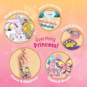 Imagi Make Princess Craft Kit 10 Mess-Free Activities
