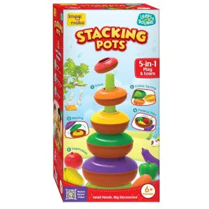 Imagi Make Stacking Pots Toys