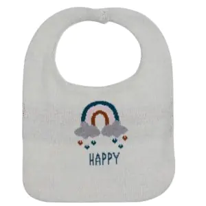 Inspiia Knitted Baby Bib - 2216