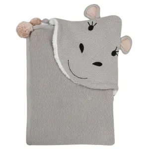 Inspiia Hooded Blanket 100% Premium Cotton HB-2206