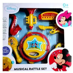 IToys Musical Rattle Set Mickey Mouse