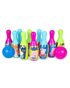 Itoys Peppa Pig Bowling Set 10 Pin 2 Balls