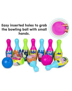 Itoys Peppa Pig Bowling Set 10 Pin 2 Balls