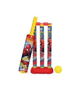 Itoys Spiderman My First Cricket Set for Kids