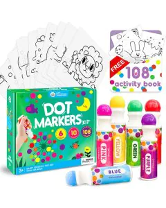 Jar Melo Dot Painting 6 Colours Set