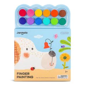 Jar Melo Finger Painting A Lively Forest Book