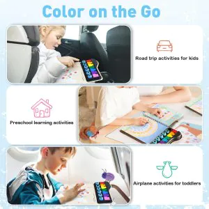 Mirola Kids Finger Painting Stamp Fun Book