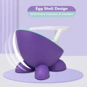 R for Rabbit Jelly Bean Fab 2in1 Multipurpose Kids Chair and Meal Chair FNJBFBO02