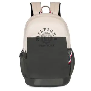 Tommy Hilfiger Unisex Jeremy Beige Olive Backpack