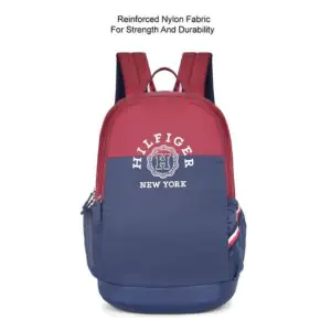 Tommy Hilfiger Unisex Jeremy Burgundy Navy Backpack