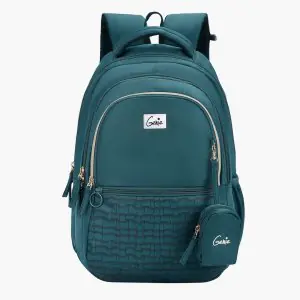 Genie Jewel 27L Teal School Backpack