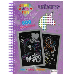 Bookoli Unicorn Jewel Art Fun Books