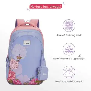 Genie Juliet 36L Lavender School Backpack