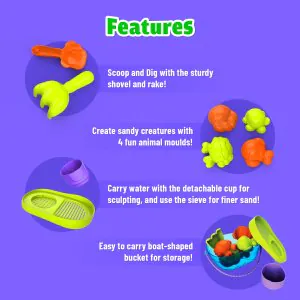 Funskool Giggles Junior Sand Playset