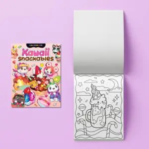 Hinkler Kaleidoscope Coloring Kawaii Snackables Kit